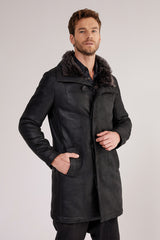 VSP - Anthracite Shearling Coat