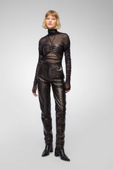 VSP - Black Leather Pant