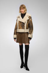 VSP - Marion - Brown Shearling Jacket