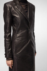 VSP - Laurence - Black Leather Coat