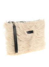 VSP - Beige Shearling Clutch