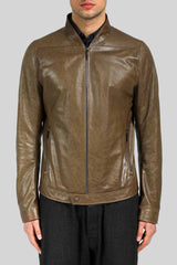 VSP - Brown Tobacco Leather Jacket