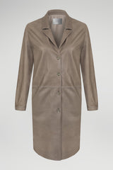 VSP - Grey Leather Coat