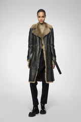 VSP - Lyza - Toscana Desert Beige Shearling Coat