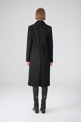 Maggy - Black Wool Coat