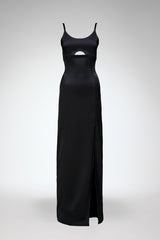 Carlota - Black Wool Dress