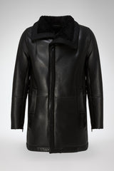 Black Shearling Coat
