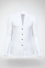 Iva - Ramie White Shirt