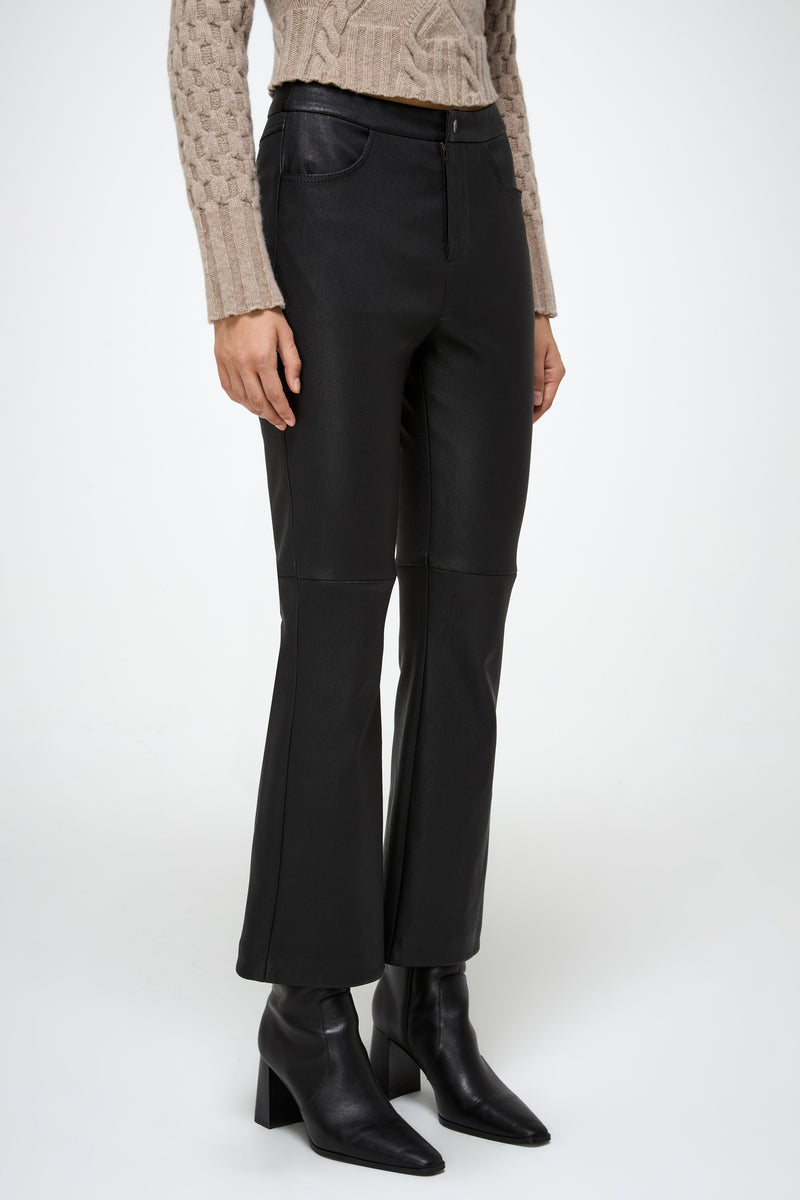 VSP - Ambre - Black Leather Pant