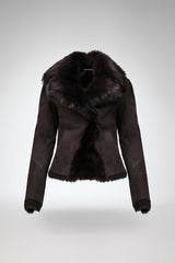 Aurora - Brown Shearling Jacket