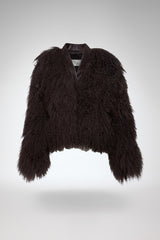 Daniela - Brown Shearling Jacket