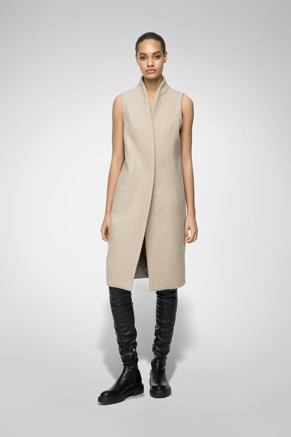 Muller - Latte Wool Vest