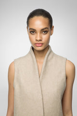 Muller - Latte Wool Vest