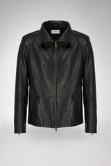 Riccardo - Black Leather Jacket
