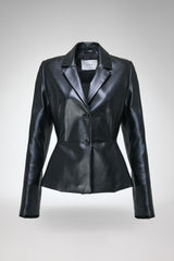 Catarina - Black Leather Jacket
