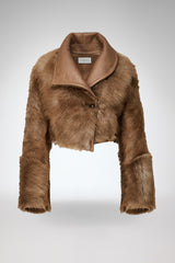 VSP - Ashley - Sand Shearling Jacket