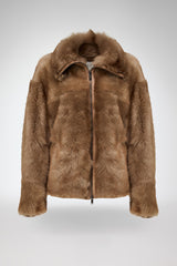 VSP - Bea - Sand Shearling Jacket