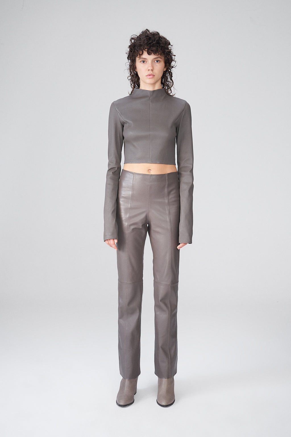 V S P Lara Nude Leather Pants v-s-p-lara-nude-leather-pants