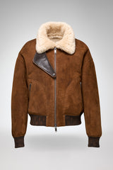 VSP - Tricia - Tobacco Shearling Jacket