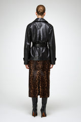 VSP - Elda - Black Leather Jacket