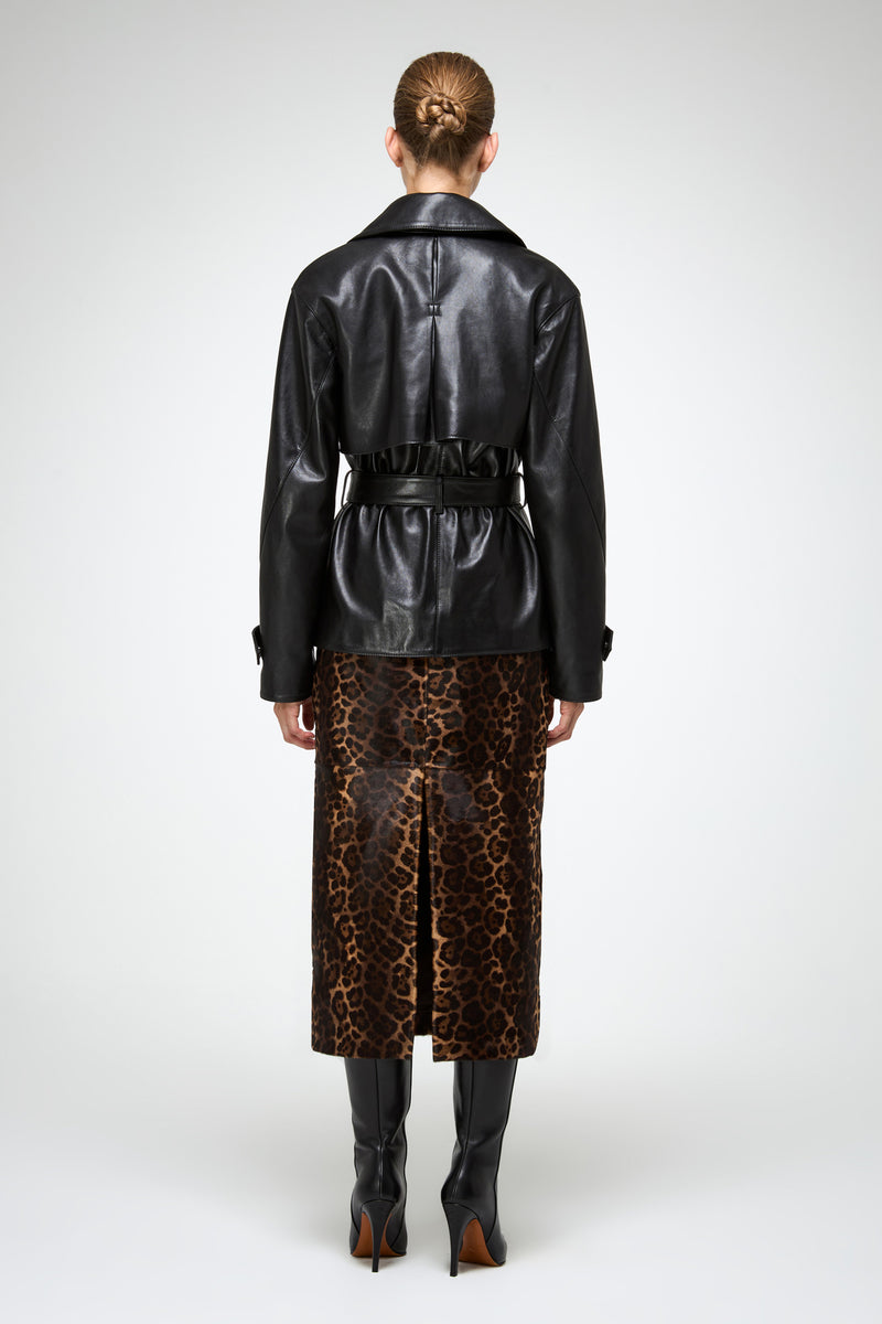 VSP - Elda - Black Leather Jacket