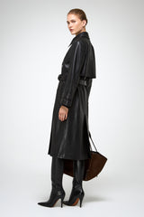 VSP - Isabelle - Black Leather Coat