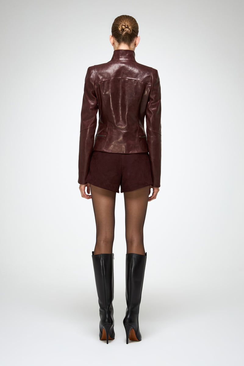 VSP - Marcela - Cherry Leather Jacket