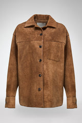 Nora - Camel Leather Jacket
