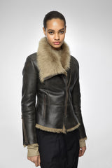 VSP - Renata - Toscana Desert Beige Shearling Jacket