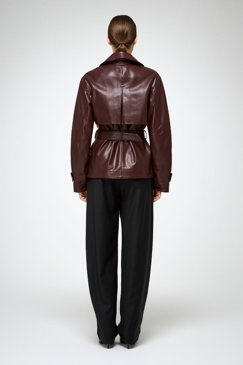 VSP - Elda - Cherry Leather Jacket
