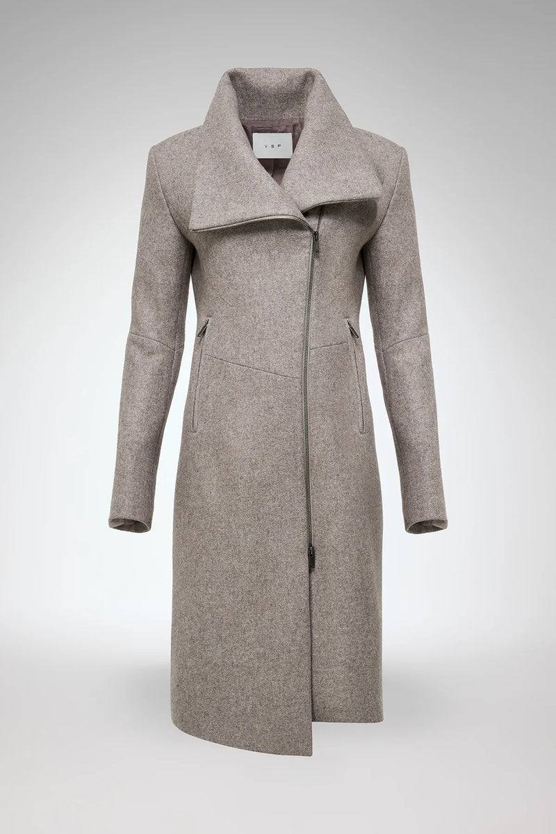VSP - Vilma - Grey Wool Coat
