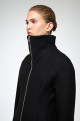 VSP - Zoelle - Black Wool Coat