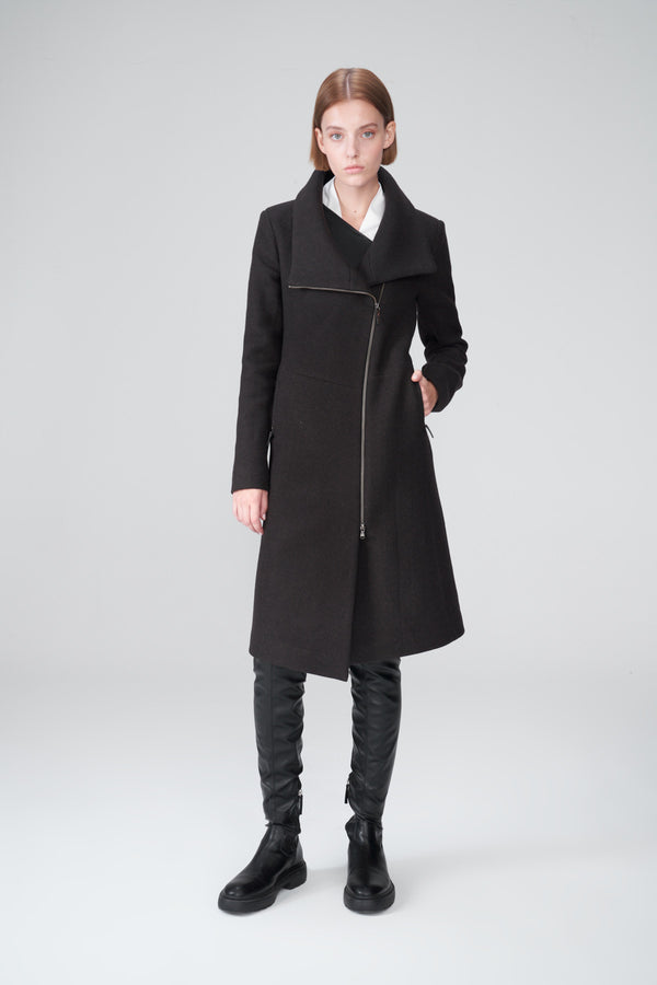 Brown Wool Coat