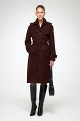 VSP - Helena - Burgundy Leather Coat