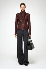 VSP - Edna - Cherry Leather Jacket