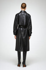 VSP - Isabelle - Black Leather Coat