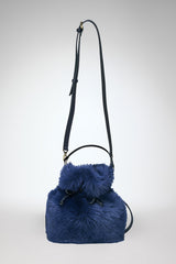Manon - Blue Leather Bag