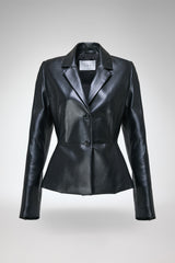 Catarina - Black Leather Jacket