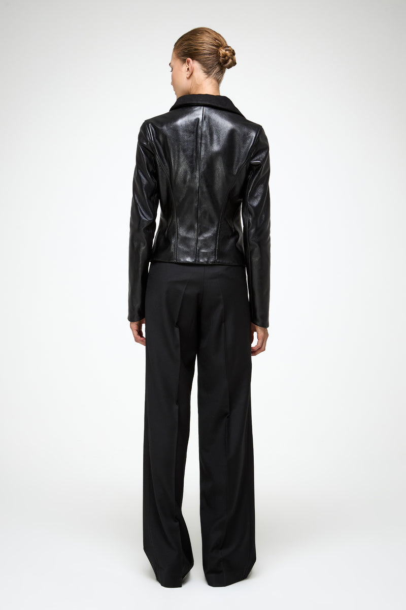 VSP - Edna - Black Leather Jacket