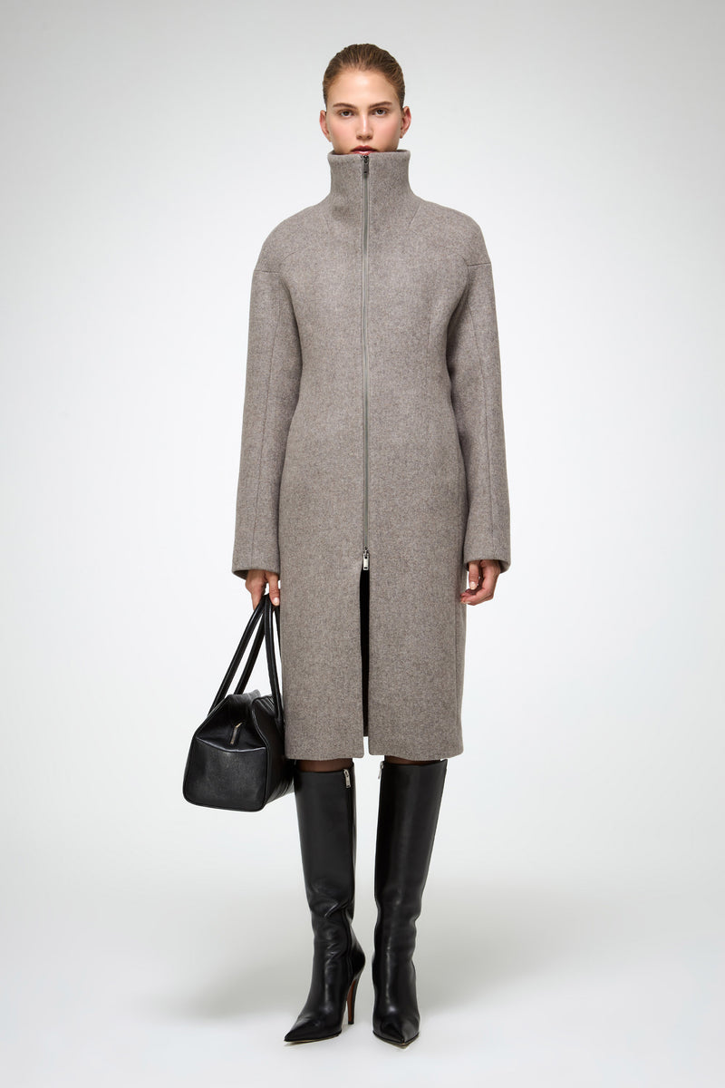 VSP - Zoelle - Grey Wool Coat