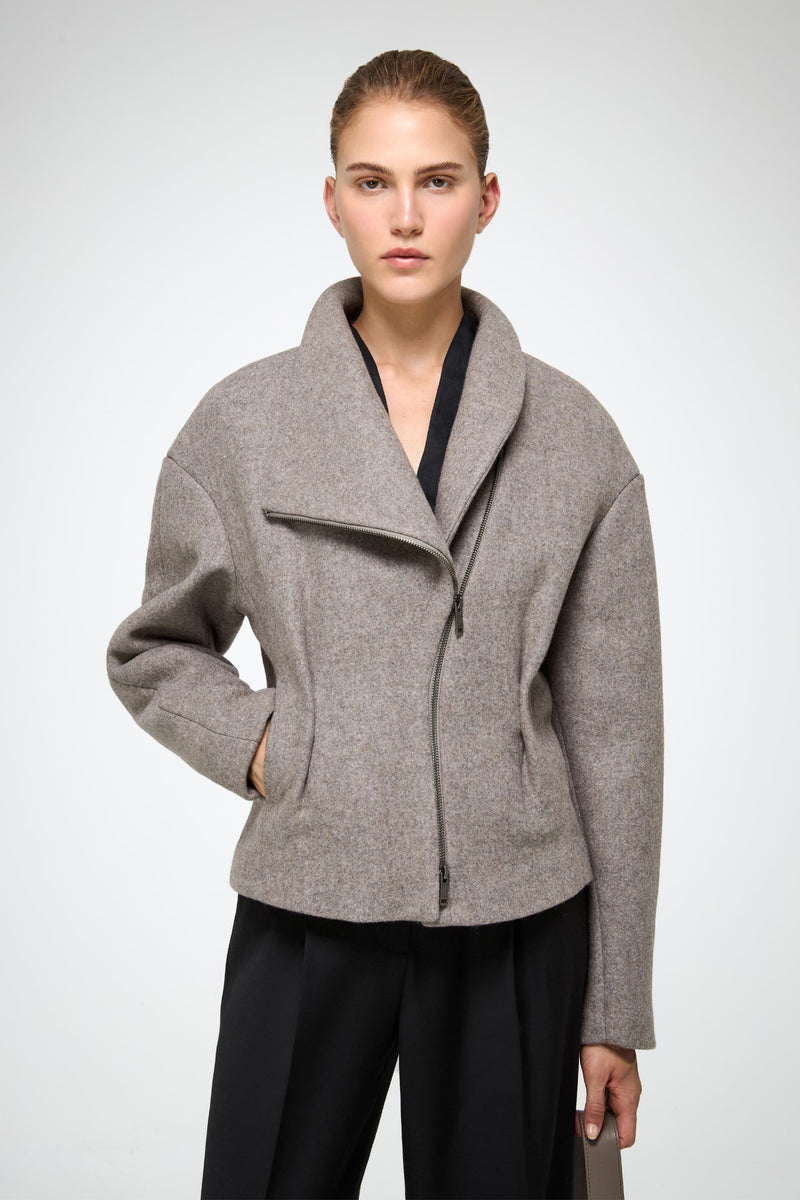 VSP - Sofia - Grey Wool Jacket