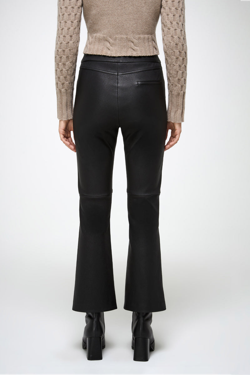 VSP - Ambre - Black Leather Pant