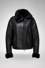 VSP - Pia - Black Shearling Jacket