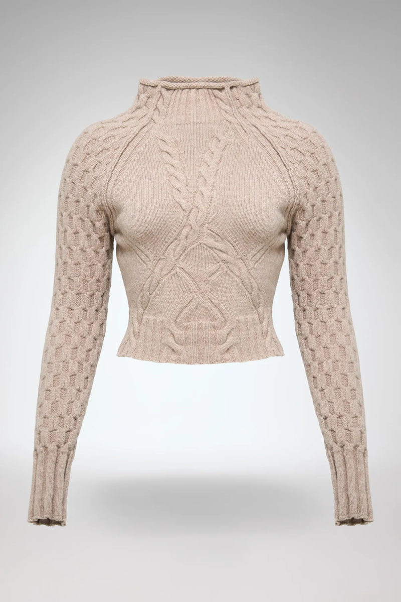 VSP - Becky - Stone Knitwear