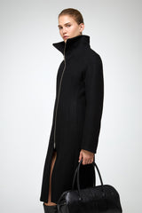 VSP - Zoelle - Black Wool Coat
