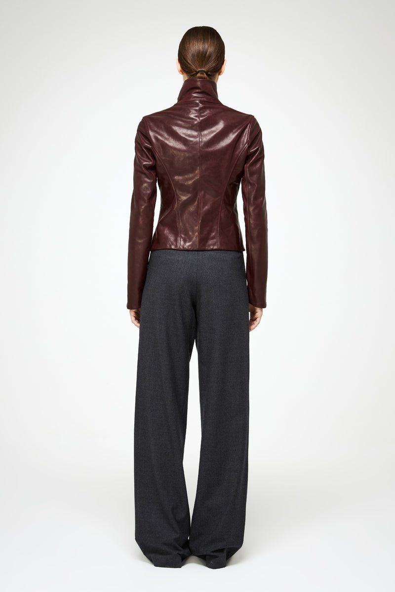 VSP - Edna - Cherry Leather Jacket