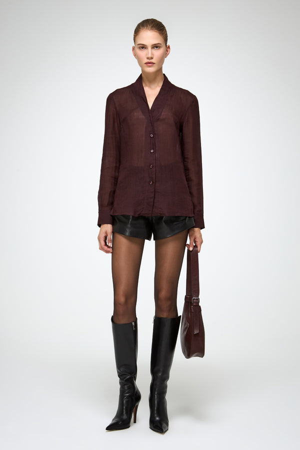 VSP - Iva - Ramie Cherry Shirt