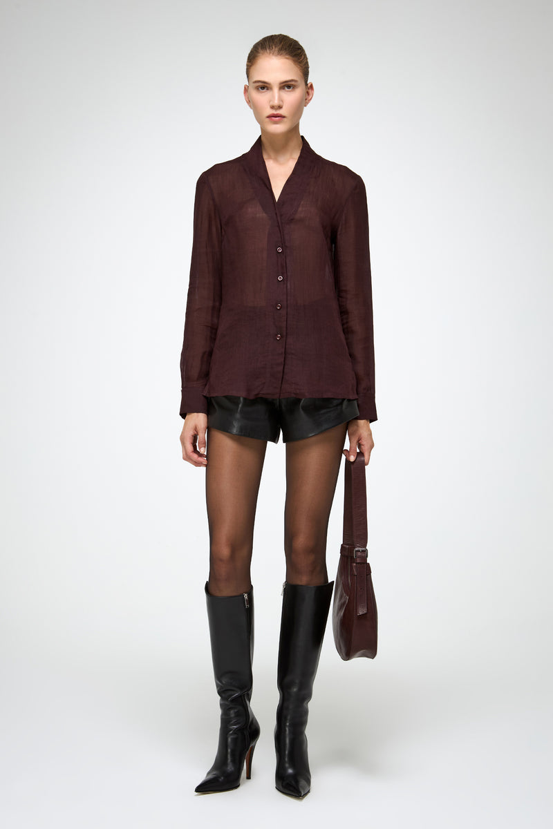 VSP - Iva - Ramie Cherry Shirt