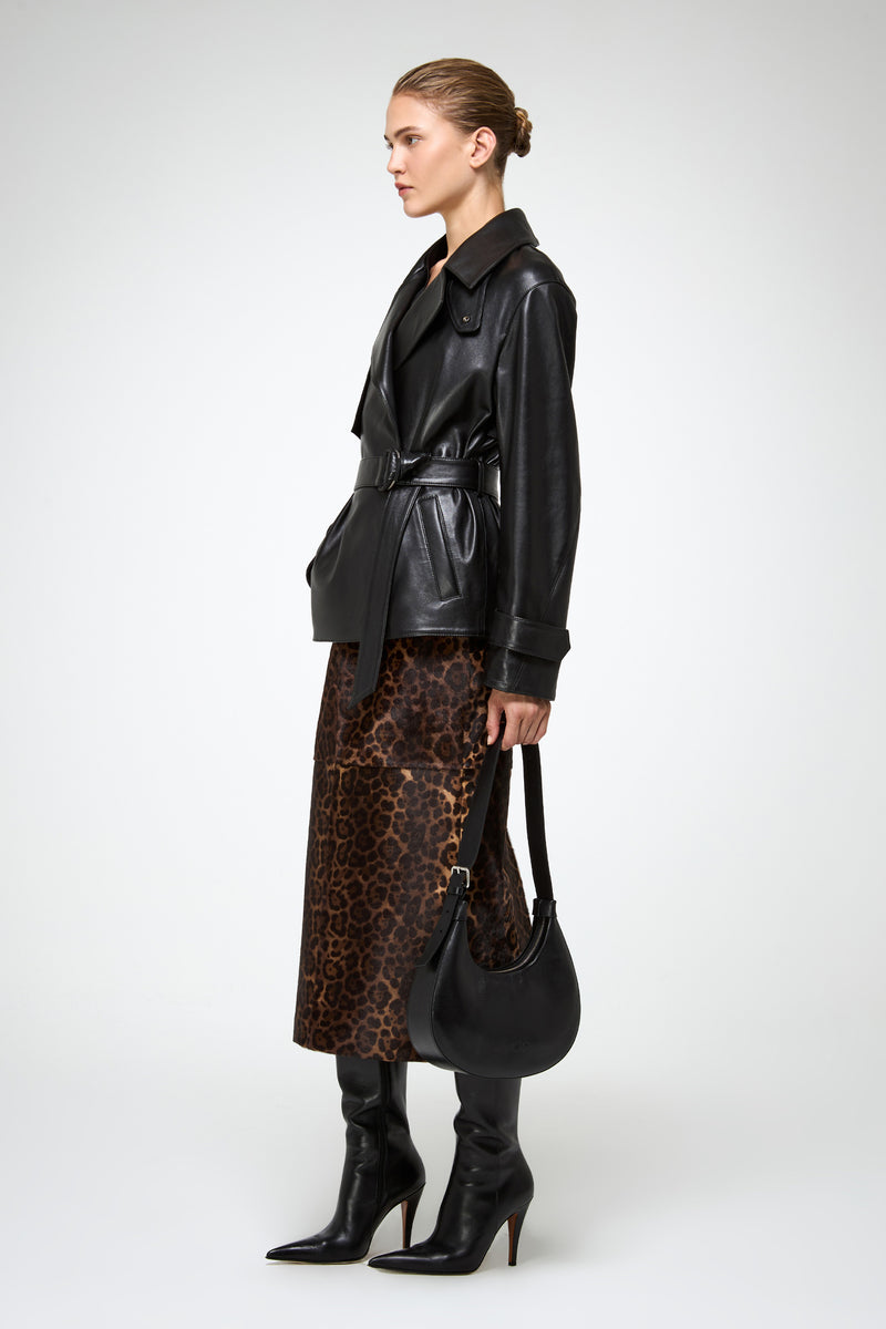 VSP - Elda - Black Leather Jacket