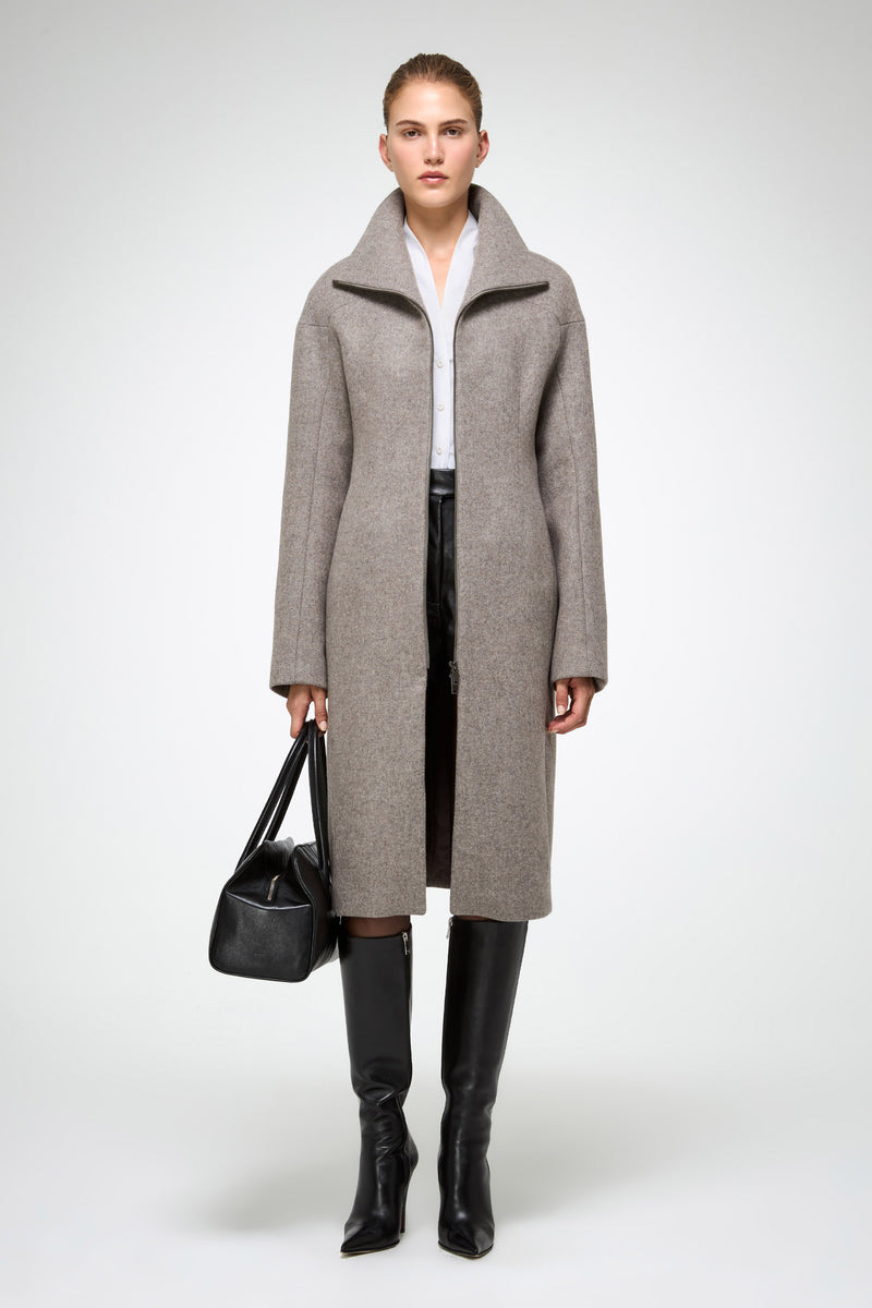 VSP - Zoelle - Grey Wool Coat